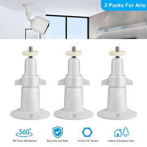 3-Pack Camera An Ninh Wall Mount ARLO 360 độ có thể điều chỉnh tiêu chuẩn Đế Quốc vít giao diện phổ phù hợp với vườn Patio vít - Product Image 4