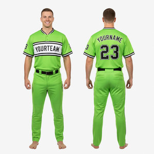 Different Color Sports Wear Polyester Material <b>Baseball</b> Uniform Custom Made Sublimation Button Up <b>Baseball</b> Uniforms - Product Image 4