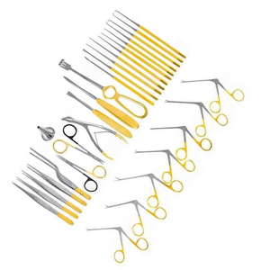 Juego de 30 Instrumentos Quirúrgicos Manuales de Alta Calidad para Timpanoplastia y Myringoplastia, Reconstrucción de Oído, Acero Inoxidable con Certificación CE - Product Image 5
