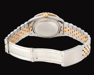 Venta caliente moda de lujo 925 reloj de plata esterlina corte de cristal redondo Moissanite diamante cuarzo Edición Limitada regalo perfecto - Product Image 3