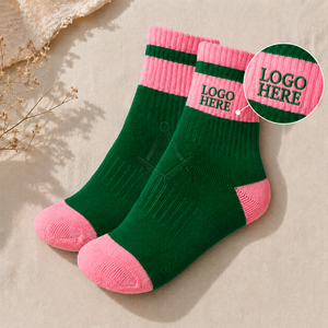 HMR Premium Cotton Knitted Business Crew <b>Socks</b> Custom Logo <b>Breathable</b> Dress <b>Socks</b> with Soft Comfortable Fit Greek Apparel - Product Image 1