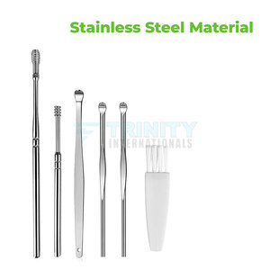 6 PCS Ear Cleaner Tool Ear Pick Sticks Set Wholesale Rate in Reasonable Price Ear Wax Remover - Product Image 2