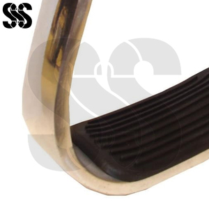 SHER SONS SPORTS SSS-WS-4203 Estribos de Alta Calidad para Caballos Western, Acero Suave, Acero Inoxidable, Acabado Cromado, Equipo de Equitación - Product Image 3