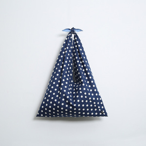 [SO,ON DESIGN] Tie-<b>strap</b> <b>Shoulder</b> Bag : Dot / Stripe Tie <b>Strap</b> <b>Shoulder</b> Bag Reversible Tote Canvas Daily Eco Crossbody Korea - Product Image 4