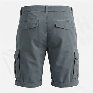 Pantalones Cortos Cargo Tácticos para Hombre, Estilo 2025, Algodón, Largos hasta Debajo de la Rodilla, 34 Pulgadas, Multibolsillos, Verano, Ajuste Premium OEM - Product Image 2