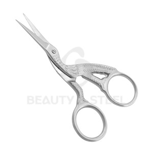 Tijeras de Belleza Elite para Recortes Detallados con Acero Inoxidable Quirúrgico de Alta Calidad y Elegante Silueta de Cigüeña - Product Image 2