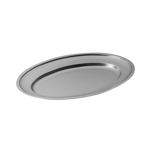 Plateau multifonction en acier durable, conçu pour le service alimentaire quotidien, avec une manipulation fiable et une présentation élégante en cuisine - Product Image 2