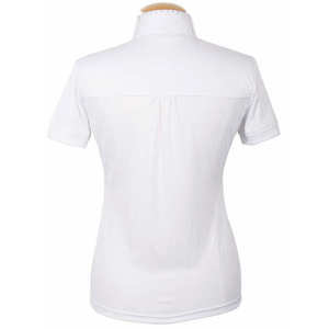 2024 New Equestrian Women's Horse Competition Shirts Horse Riding Show Clothing Spandex/Polyester Embroidered Logo - Product Image 6