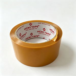 เทปใสสีเหลืองอ่อน BOPP สำหรับปิดกล่องบรรจุภัณฑ์แบบกาวด้านเดียว - Product Image 2