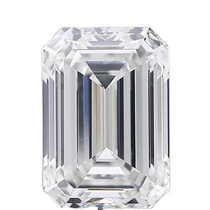 Gema suelta certificada IGI diamante elegante de corte esmeralda cultivado en laboratorio VS2 de 2,35 quilates superventas - Product Image 1
