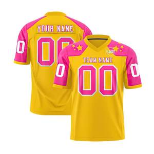 Camiseta de Fútbol Personalizada con Logotipo y Nombre, Color Rojo y Blanco, Uniforme de Fútbol de Verano con Diseño Impresionante - Product Image 1