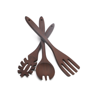 Juego de cubiertos de madera de acacia, mango, pino, madera roja y otras maderas disponibles con diseño personalizado por M.I.G. EXPORTACIONES. - Product Image 1