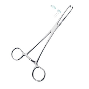 Pinzas Quirúrgicas Manuales de Acero Inoxidable para Aplicación de Apósitos, Manipulación de Tejidos sin Daños, Instrumento Médico de Precisión para Heridas - Product Image 6