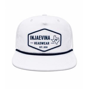 Gorra Snapback Blanca de Perfil Medio de 6 Paneles con Logotipo Bordado, Ajustable, Unisex, Casual, con Cuerda, para Venta al por Mayor - Product Image 1