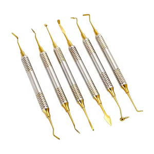 Instruments de remplissage en résine composite dentaire, outils essentiels et précis pour les procédures de restauration, instruments chirurgicaux dentaires - Product Image 2