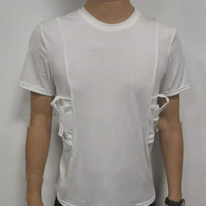 Camiseta Deportiva para Hombre, Personalizable con Logotipo, al por Mayor, Transpirable, Ajustada, de Secado Rápido, para Running, Fitness, Gimnasio, Compresión - Product Image 3