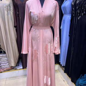 New 2026 Dubai Beautiful Black Traditional Islamic Clothing <b>for</b> Women Saudi Arabia Abaya Dubai Abaya Muslim Clothing Gulf Cloths - Product Image 1