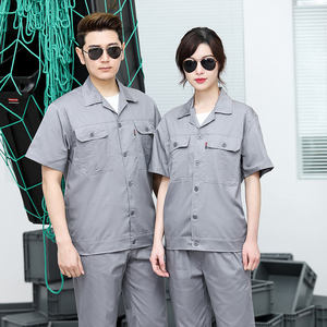 Combinaison de travail YUDI pour agents de sécurité, uniforme de travail, combinaison de travail à manches courtes pour le lavage de voitures, pour le Royaume-Uni, la France, l'Allemagne - Product Image 3