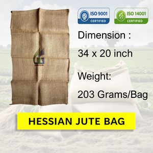 Sacs en jute de 34x20 pouces, 203g, capacité de 40 kg, pour l'emballage agricole, fournisseur en gros Goodman Global Bangladesh - Product Image 2