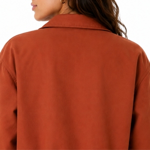 <b>Women</b> <b>Bomber</b> <b>Jacket</b> Premium Knitted <b>Lightweight</b> Breathable Eco-Friendly Stylish Comfortable Durable Classic Smooth Front Zipper - Product Image 5