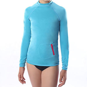Rashguard pour femme à manches longues, imprimé floral rétro, pour le surf et la natation, protection solaire - Product Image 2
