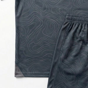 Conjunto de Uniforme de Entrenamiento de Fútbol Personalizado, Jersey Deportivo Transpirable, Pantalones Cortos, Equipación de Fútbol para Equipos, Entrenamiento en Gimnasio, MALUZA INDUSTRIES - Product Image 5