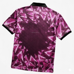 Camiseta Polo Deportiva Sublimada para Hombre, Transpirable, de Secado Rápido, 100% Poliéster, Diseño Personalizado para Dardos y Billar, Venta al Por Mayor - Product Image 2