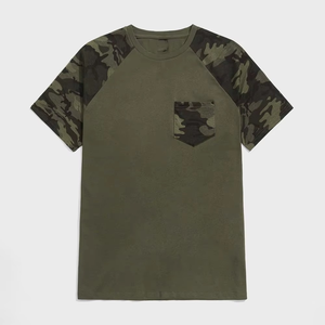 เสื้อยืดคอกลมแขนสั้นผ้าฝ้าย 100% สีพื้นแบบใหม่สำหรับผู้ชาย ทรงปกติ แห้งเร็ว เป็นมิตรกับสิ่งแวดล้อม เหมาะสำหรับกิจกรรมกลางแจ้ง - Product Image 5