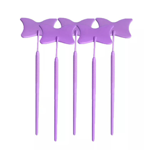 Nouveauté, miroir cosmétique pour cils de forme ovale 3X de haute qualité, manche long, éclairé, en acier inoxydable, pour usage personnel - Product Image 6