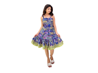 Robe en soie tissée pour femme, style vintage, coupe trapèze, confortable, écologique, lavable, streetwear, été, plage, décontractée, longueur genou