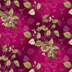 Tela de poliéster de lujo, suave y de calidad, con estampado digital personalizado para prendas de vestir, vestidos y textiles para el hogar, suministro al por mayor. - Product Image 3