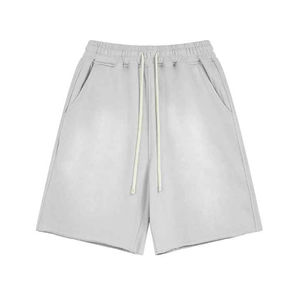 Pantalones Cortos de Hombre Color Rosa, Estilo Vintage, Lavado Ácido, Ajuste Cómodo, Tela de Algodón Transpirable, Ropa Casual de Verano, Estilo Urbano - Product Image 2