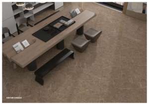 Carrelage en dalle de porcelaine moderne sans fin 24x48 pouces, finition brillante de qualité supérieure, pour murs et sols, design architectural - Product Image 4