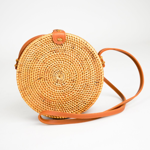 Bolso Tote de Ratán Tejido Natural |   Bolso de Mano Hecho a Mano para Mujer |   Fabricante Mayorista de Fábrica en Vietnam - Product Image 3
