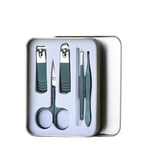 Juego de Cortaúñas Profesional para Regalo, Set de Manicura 6 en 1 con Caja Metálica, por ANAAIF ENTERPRISES - Product Image 1