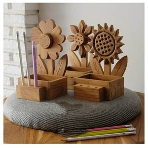 wooden pen organizer wooden writing cup wooden desktop cup wood stationery cup handcrafted wood storage <b>rustic</b> wood accessory ca - Product Image 6