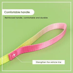 Correa para Perro Imra Impex, Diseño Degradado Arcoíris, Nylon Resistente, Impermeable, Ecológica, Hebilla Metálica de Liberación Fácil, para Pasear - Product Image 6