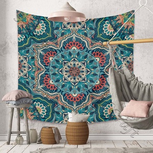 Tapiz de Mandala estampado personalizado, tapiz grande de playa, bohemio - Product Image 2