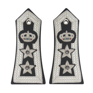 Epaulettes Bordados Personalizados Ecológicos para Uniformes con Accesorios de Grado (Materiales de Algodón/Poliéster/Nylon/PVC) - Product Image 3
