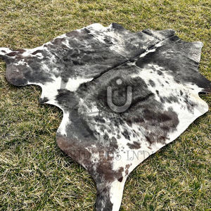 Auténtica Alfombra de Piel de Vaca con Pelo Brasileño Blanco y Negro, Alfombra de Piel de Vaca - Product Image 3