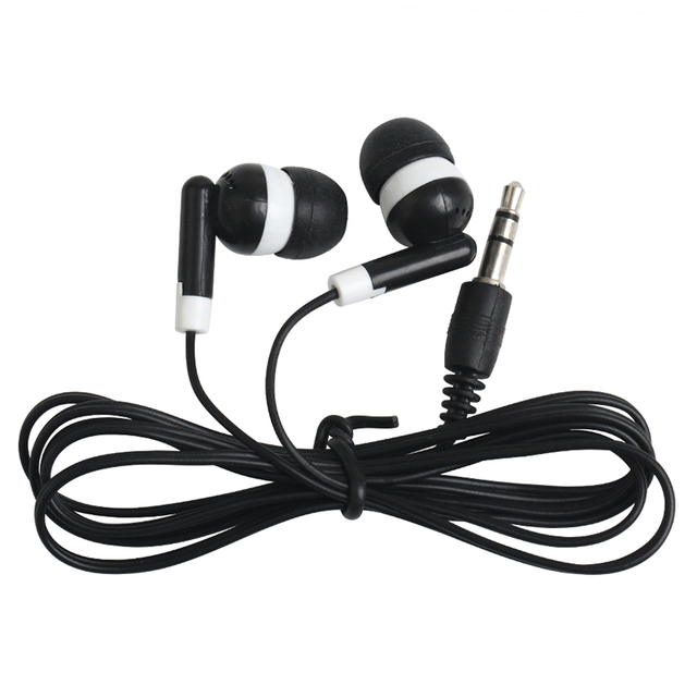Waterproof Whites Boat Headphone In_ear Wired Computer Headphone PVC PP Bag Headphones 3.5mm 3.5mm Earphone Ear Earphone IPX4 JH