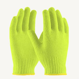 Bright Yellow Cotton <b>Work</b> <b>Gloves</b> Wrist Length Durable Quick Dry Touchscreen Needle Detection Casual Daily Use All Season - Product Image 1