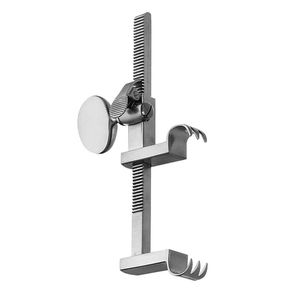 Écarteur de côtes manuel de haute qualité avec 3 paires de lames en acier inoxydable, instruments chirurgicaux réutilisables - Product Image 5