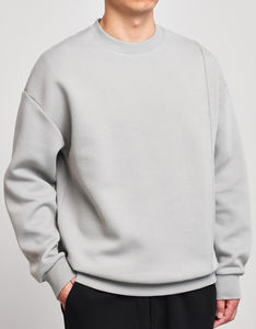 Sweat-shirt à capuche décontracté streetwear, vêtement d'extérieur tendance en coton de haute qualité, col rond pour homme, USA 2026, logo personnalisé - Product Image 3