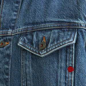 Veste en jean bleue pour homme, style décontracté classique, coupe ajustée, en coton, vêtement d'extérieur, mode streetwear, nouveau style - Product Image 4