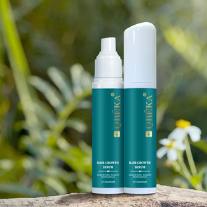 Sérum capillaire naturel QBEKA pour la croissance des cheveux, traitement des cheveux clairsemés, pour usage quotidien - Product Image 1