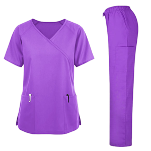Uniforme Médico Unisex de Último Diseño, Elegante, de Secado Rápido, Transpirable, Personalizable en Talla y Logotipo, Uniforme de Enfermería - Product Image 6