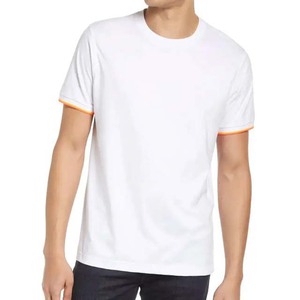 <b>White</b> Color Custom Men <b>T</b> <b>Shirts</b> Short Sleeve Wholesale Best Selling Summer Wear Casual Blank O Neck 100% Cotton Men <b>T</b> <b>Shirt</b> 2025 - Product Image 1