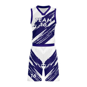 Ensemble d'uniformes de basketball personnalisés OEM ODM pour hommes, maillot et short respirants à séchage rapide, tenue d'entraînement sportive pour équipe, uniformes de basketball - Product Image 6
