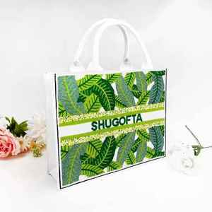 Sac fourre-tout promotionnel artisanal de luxe indien fait main, forme baguette, perles de verre multicolores, décontracté et durable - Product Image 2